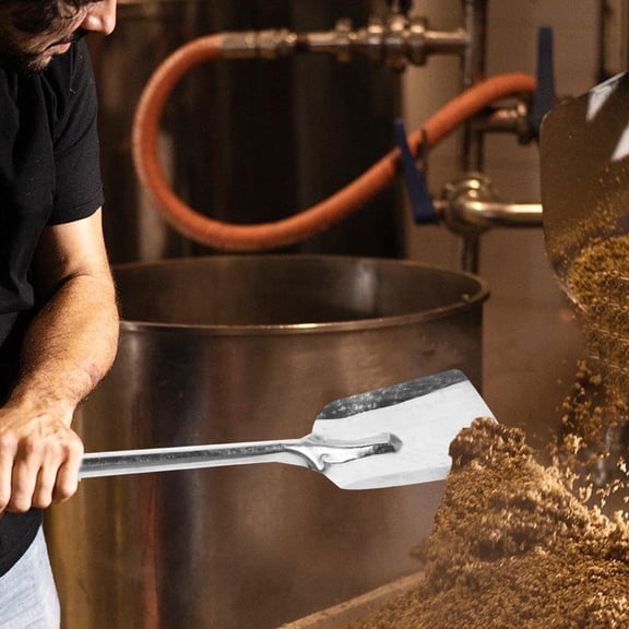 Supvox MultiFunctional Stainless Steel Fire Pit Shovel Tool for Efficient Cleaning of Coal Ash and Debris Silver 2 Pcs