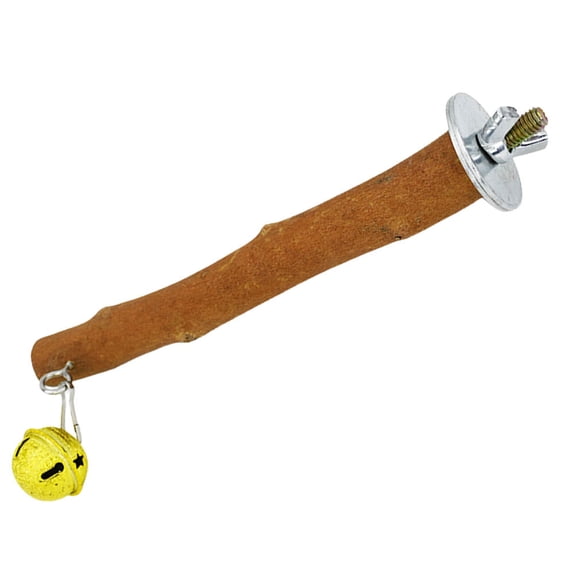 Supvox Macaw Perches Extra Large Bird Perch Stand Wooden Brown Platform for Pet Owners 1Pcs