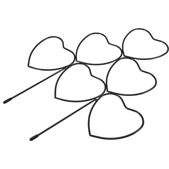 Supvox Plant Trellis for Pots Black Climbing Frame for Gardeners 1Pack