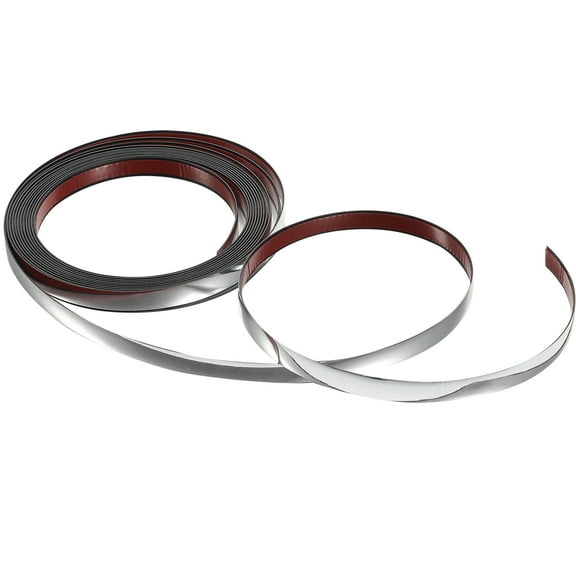 Supvox Plated Silver PVC Caulk Tape Waterproof Self Adhesive Strip for Wall Corners Kitchen and Bathroom