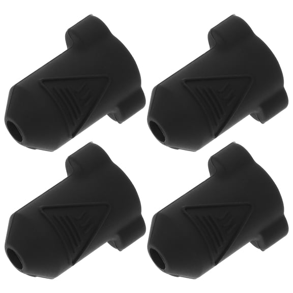Supvox 3D Printer Heating Block Sleeve Black Silicone 4-Pack Easy to Install Accessory for 3D Printing