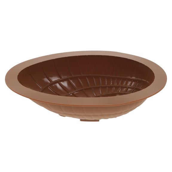 Supvox Premium Silicone Egg Mold Light Brown Easter Egg Shape for Chocolate Candy and Cookie Baking