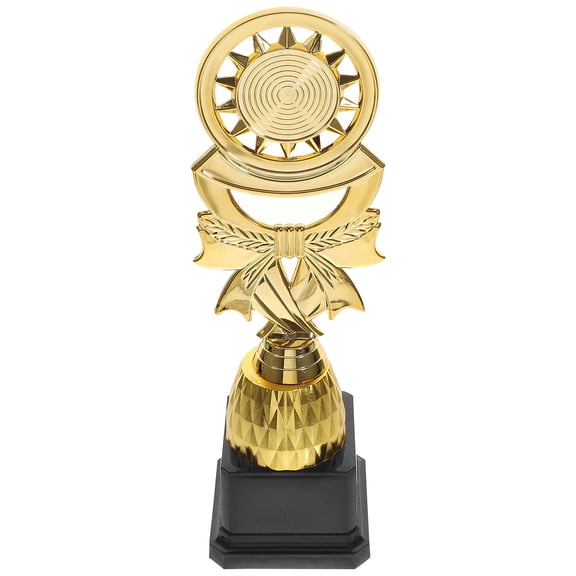 Supvox Competition Trophy for Decor with Premium Plastic Material and Golden Finish
