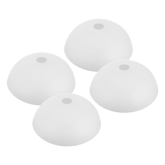 Supvox 4Pcs White Plastic Lampshades for Home Ceiling Lights Soft Light Diffusion