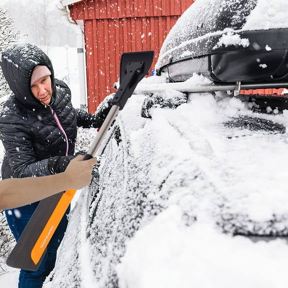 Supvox Multi-Functional Snow Scraper for Car Windshield and Roof Snow Removal