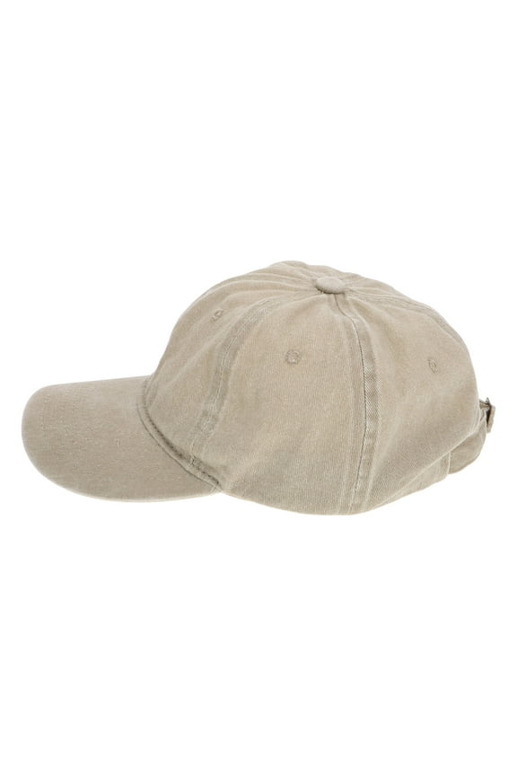 Sun Cap With Protection And Neck Flap Baseball Cap Khaki Cotton For Women Outdoor Activities 1Pcs
