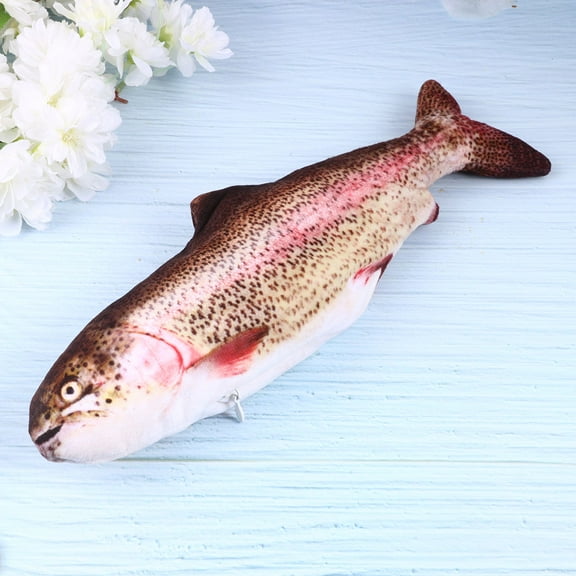 Supvox Teasing Cat Toys Interactive Fish Toy Plastic 1Pack