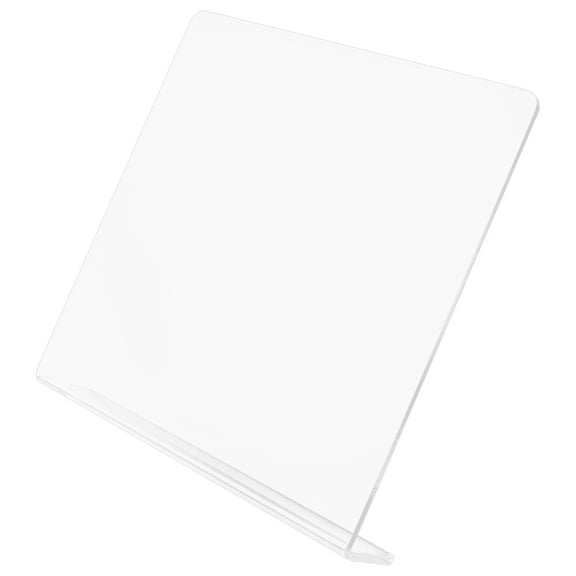 Supvox Clear Acrylic Slant Board Easel for Writing, Painting, Display - Desktop Stand for Art, Office, School Use