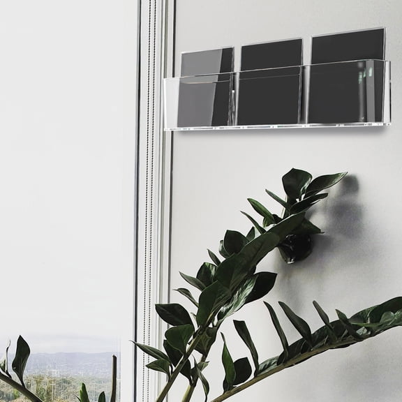 Supvox Cd Storage Tower Cd Stand Rack Transparent 1Pack