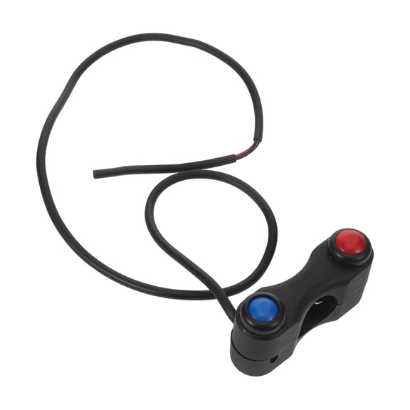 Supvox Multifunction Motorcycle Handlebar Switch Horn and Headlight Control Plastic