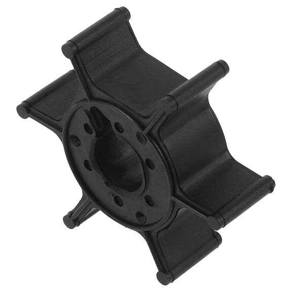 Supvox Plastic Utility Pump Impeller Replacement Black ABS Material for Water Pump Performance