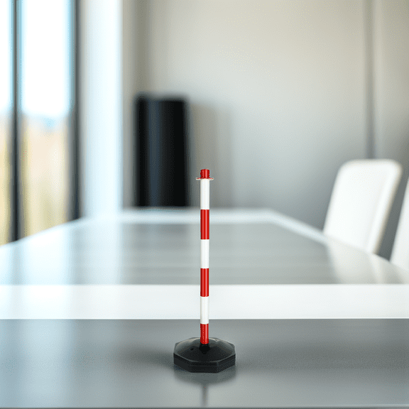 Supvox Road Isolation Pile Red Plastic Warning Column for Traffic Control