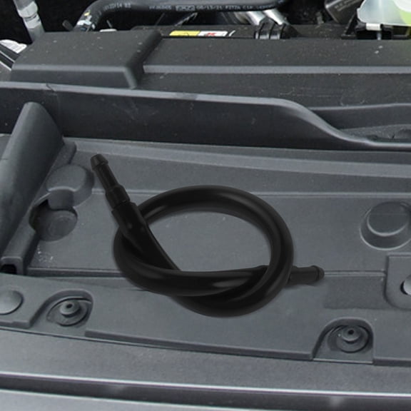 Supvox Black Windshield Washer Tubing Kit with Hose Connectors for Efficient Car Washer System