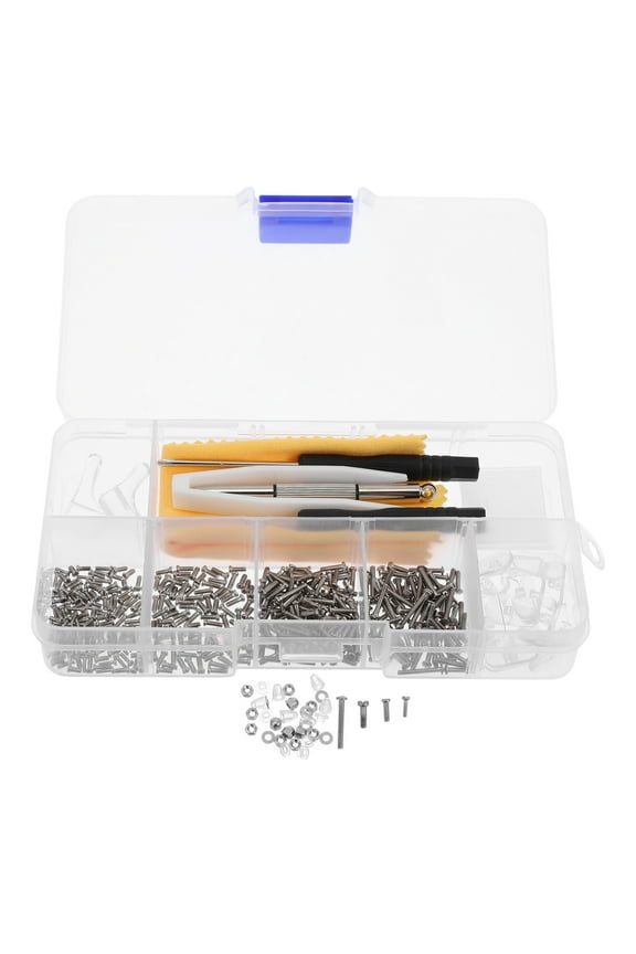 Watch Screwdriver Set Plastic Assorted Color for Emergency Repairs 1 Set