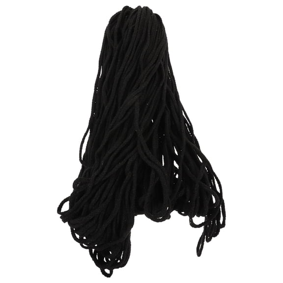 Supvox Black Craft Cord 1 Piece Polyester Cotton Blend for Handmade Projects and Crafting Enthusiasts