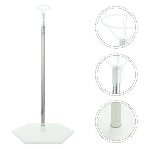 Supvox Balloon Column Kit White Metal and Plastic for Daily Use 2Sets