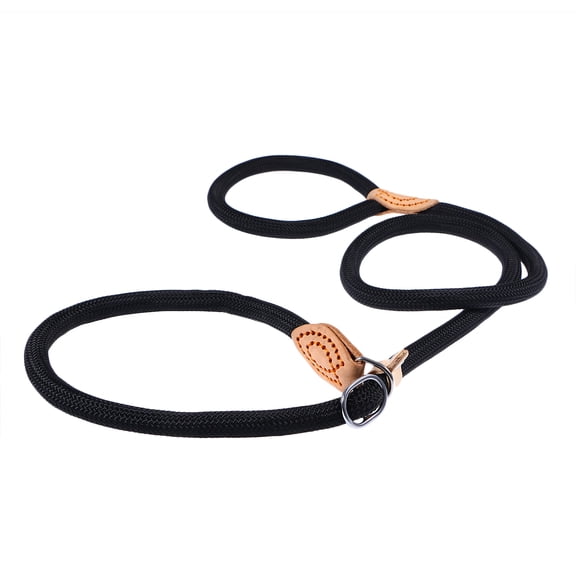 Supvox Nylon Dog Training , Black, 1 Pack - Strong Leash for Walking, Training, and Control