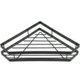thumbnail image 1 of Supvox Sturdy Black Metal Kitchen Shelf, Wall-Mounted for Tidy Seasoning, 1 of 8