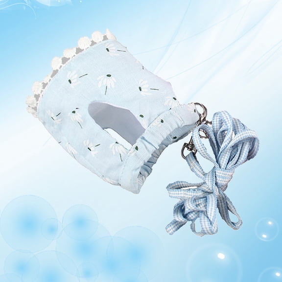 Supvox dog chest harness Pet Clothes Traction Rope Adjustable Bust 1Set