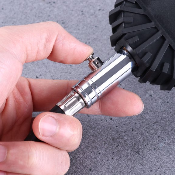 Supvox Digital Tire Pressure Gauge with LCD Backlight 360 Degree Swivel Chuck for Vehicles