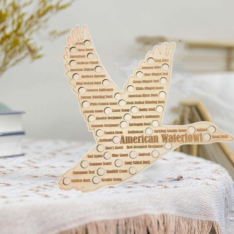 Suquosor American Waterfowl Duck Hunting Sign Collection Map Duck Or Goose Hunter Gift Personalized Hunting Decor Christmas Father's Day