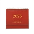 Suquosor Small Desk Calendar 20242025, Standing Flip Desktop Calendar
