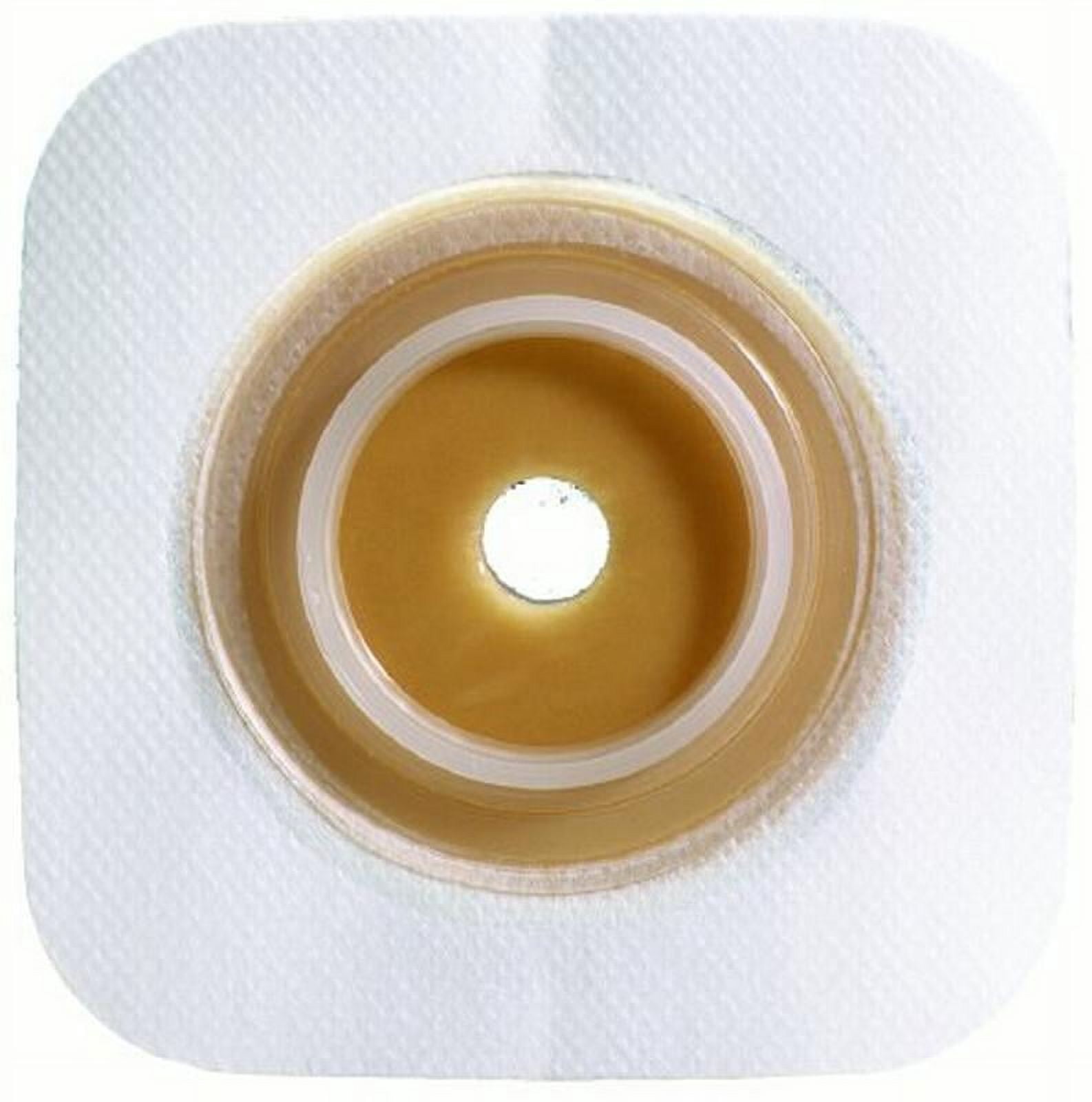 Sur-Fit Natura Colostomy Barrier Trim to Fit, Standard Wear Stomahesive, White Tape 2-3/4 Inch Flange Hydrocolloid 1-7/8 2-1/2 Stoma 5 X, 125261 - BOX OF 10