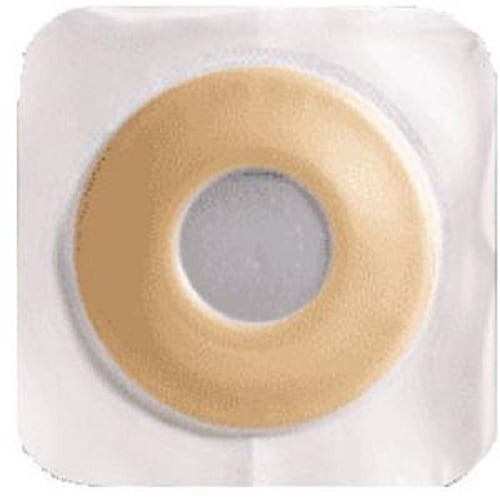 Sur-Fit Natura Durahesive Skin Barrier 1/2'' Pre-Cut, Convex, 1-3/4'' Flange, 4-1/2'' x 4-1/2'', Box of 10