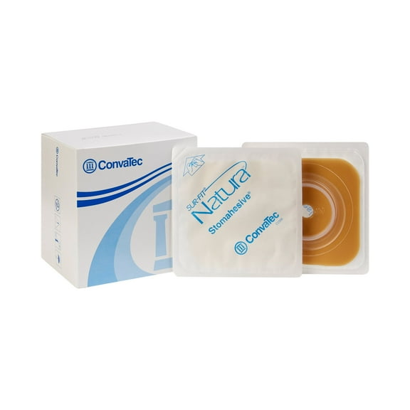 Sur-Fit Natura Trim to Fit Ostomy Barrier Stomahesive Without Tape 10 per Box 401575