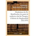 thumbnail image 1 of Sur La Destitution Du Dr. Ristelhueber Par Le Préfet Du Bas-Rhin, Du Poste de Médecin Chef (Paperback), 1 of 1
