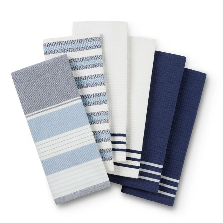 Sur La Table Cotton Kitchen Towels 6-Piece Set (Assorted Colors)