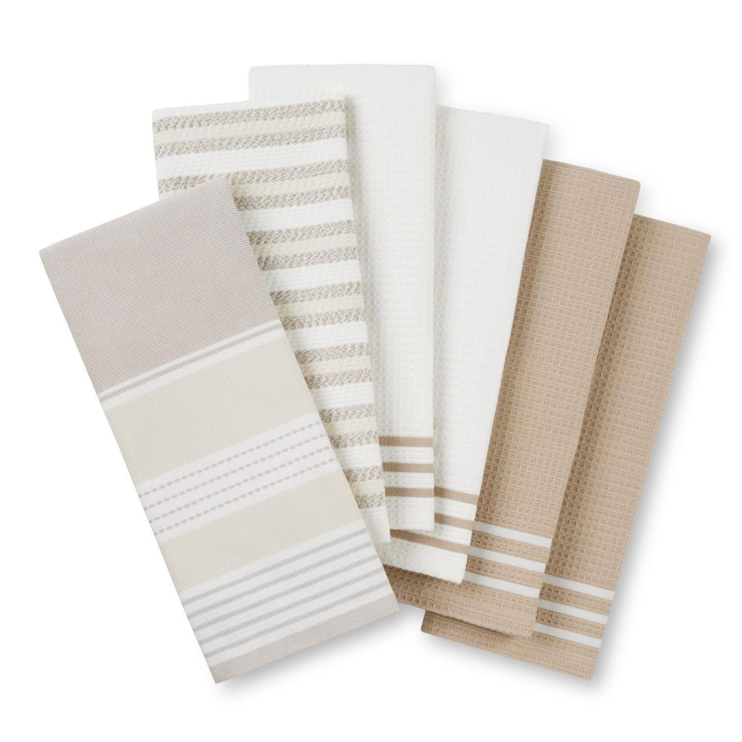 Sur La Table Cotton Kitchen Towels 6-Piece Set (Assorted Colors ...