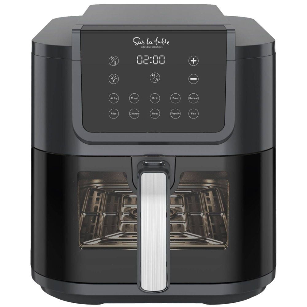 Sur La Table Kitchen Essentials 8qt Air Fryer Black