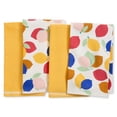 thumbnail image 1 of Sur La Table Kitchen Essentials  Quirky Strawberries Fruit Kitchen Towel 4-Pack Set - 16"x28" Yellow, 1 of 5