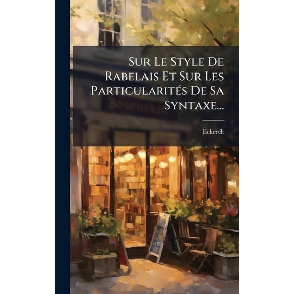 Sur Le Style De Rabelais Et Sur Les Particularit(c)s De Sa Syntaxe..., (Hardcover)
