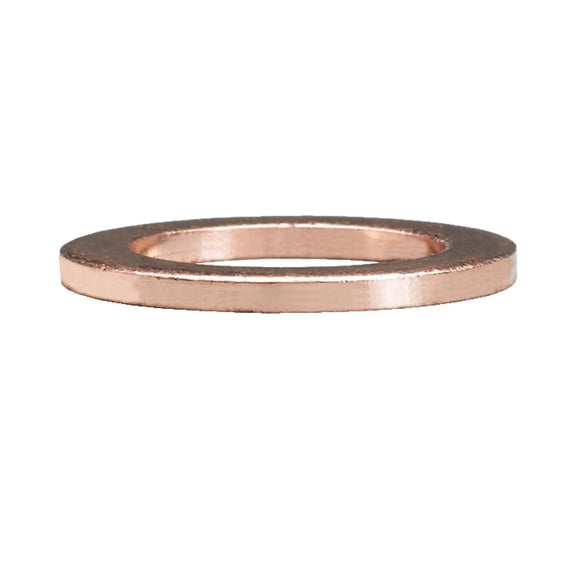 Sur&r Brake Line Washer,Copper,9/16" Tube,PK10 BRC157