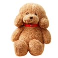 thumbnail image 1 of Surakey 10.2" Plush Dog Toys,Curly Haired Teddy for Kids Birthday Gift Beige, 1 of 10