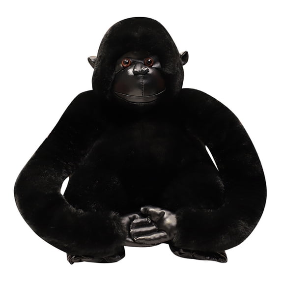 Surakey 11.8" Naughty Orangutan Plush Toy Stuffed Animals Soft Toys Home Decoration Ornaments Gifts Black