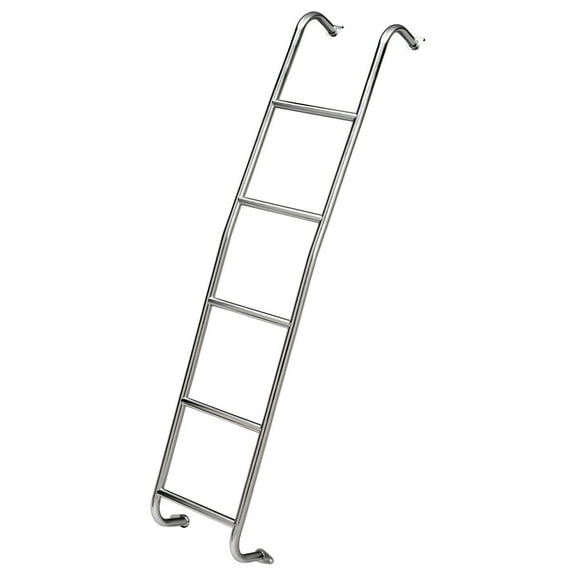 Surco 093TL Stainless Steel Van Ladder for Ford Transit with High Roof (2014-Current)