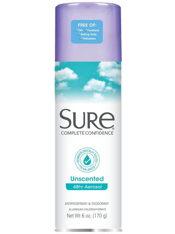 Anti-Perspirant Deodorant Spray, Unscented, Women, 6 oz