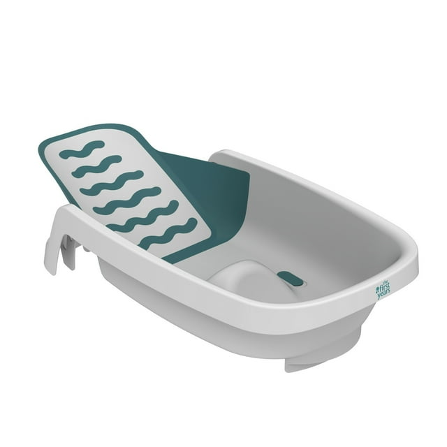 Sure Comfort 4-in-1 Reclining Newborn to Toddler Baby Bathtub - White