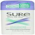 thumbnail image 1 of "Sure Deodorant Invisible Solid, Unscented - 2.6 oz", 1 of 5
