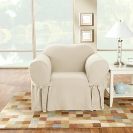 Sure Fit Strand Waverly Box Cushion Armchair Slipcover Walmart