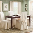 thumbnail image 1 of Sure Fit Cotton Duck Dining Chair Slipcover, 1 of 4