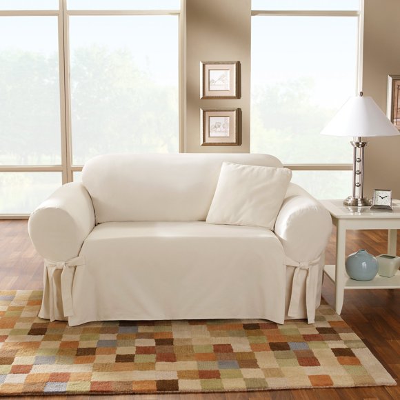 Cotton Duck Slipcover Sofa