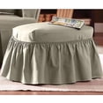 thumbnail image 1 of Sure Fit Cotton Duck Ottoman Slipcover, 1 of 5