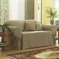 Sure Fit Cotton Duck Sofa Slipcover
