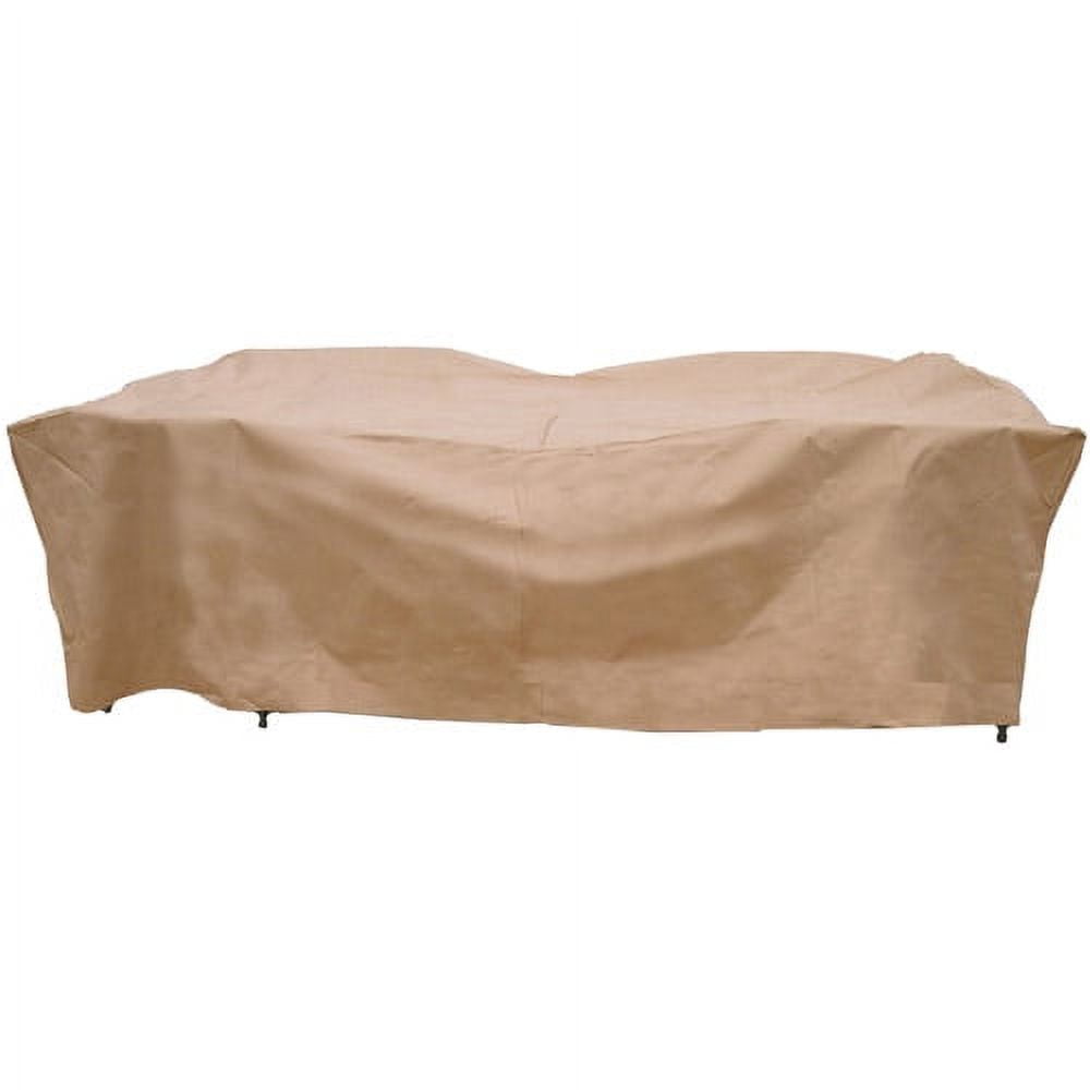 Sure Fit Deluxe Rectangle Table/Chair Set Cover, Taupe - Walmart.com