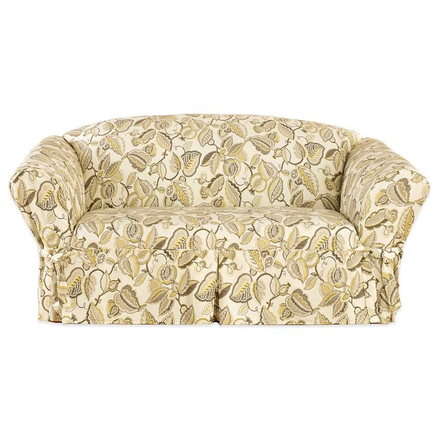 Matelasse damask sofa slipcover hotsell