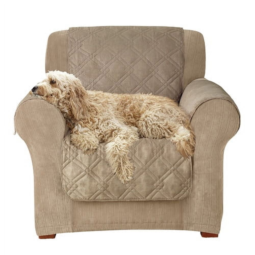 Sure fit microfiber pet sofa throw sale
